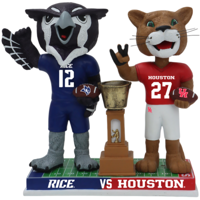 Rice vs. Houston Football Rivalry Bobblehead
