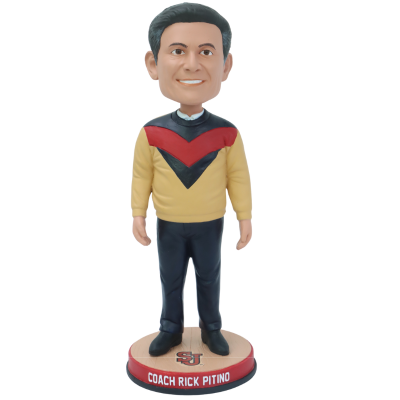 Rick Pitino St. John's Red Storm Coach Sweater Bobblehead (Presale)