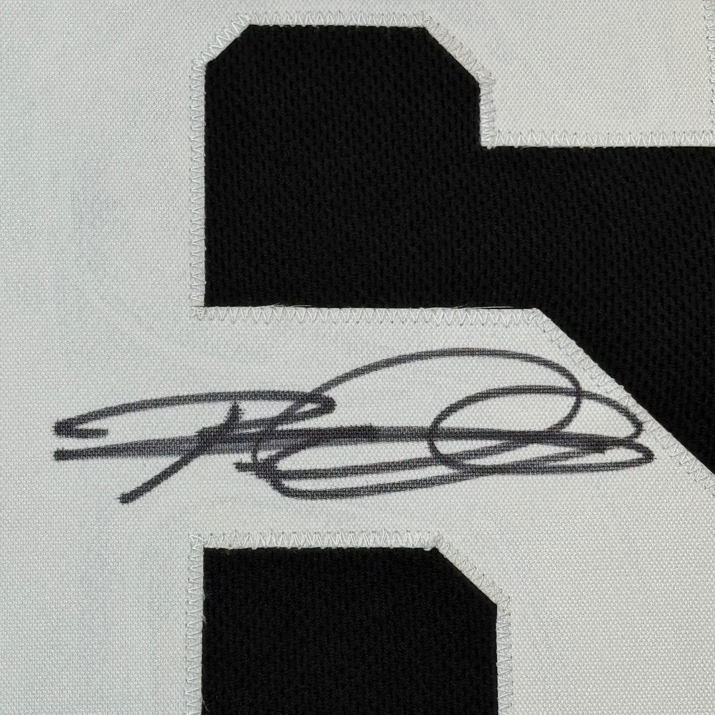 Framed Autographed/Signed Rod Woodson 35x39 Pittsburgh Black Football Jersey JSA COA