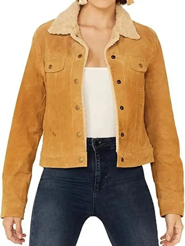 Roswell New Mexico S04 Rosa Ortecho Suede Jacket