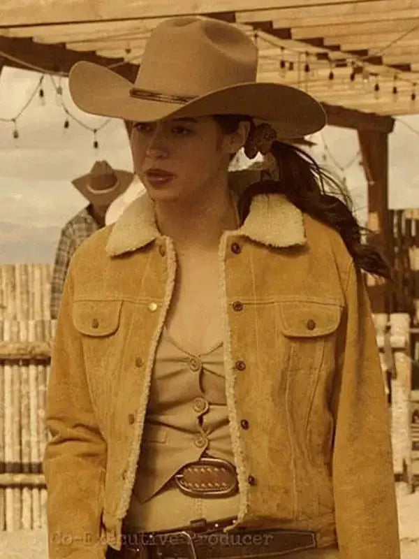 Roswell New Mexico S04 Rosa Ortecho Suede Jacket
