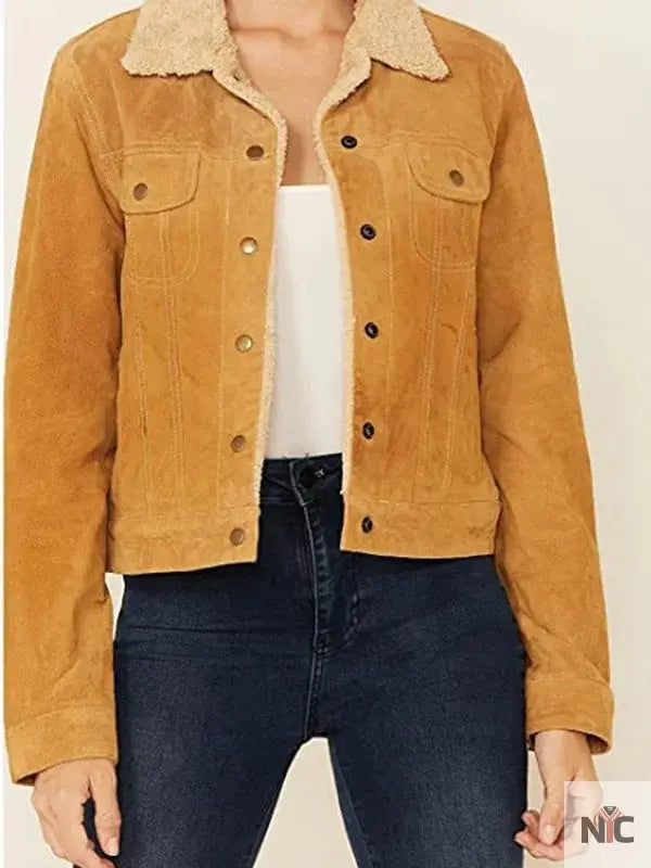 Roswell New Mexico S04 Rosa Ortecho Suede Jacket