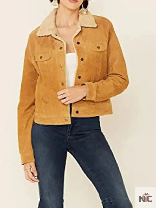 Roswell New Mexico S04 Rosa Ortecho Suede Jacket