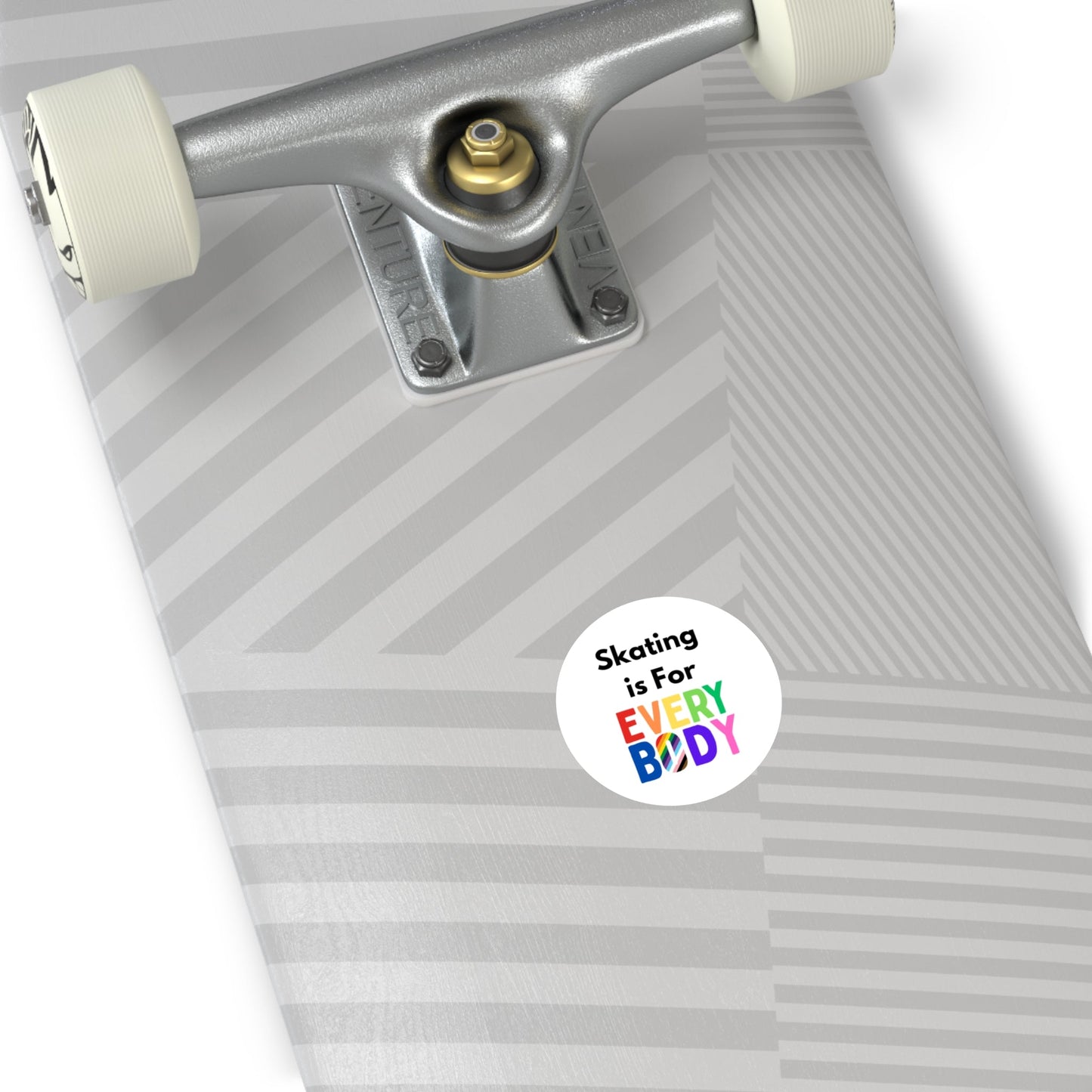 Round Skating is for Everybody Sticker