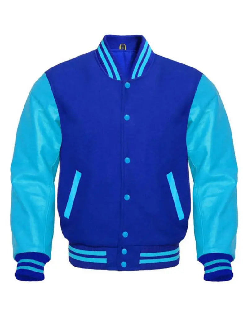 Royal Blue Varsity Jacket