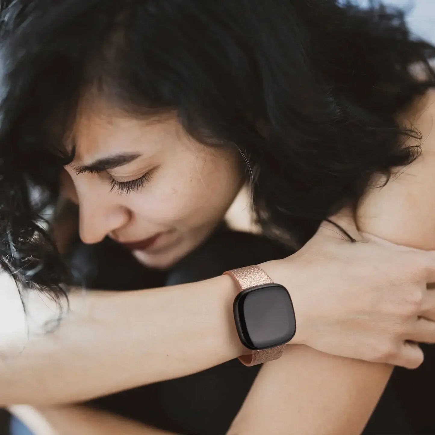 Fitbit Versa & Sense Silicone Bands - Lightweight Minimalist Design