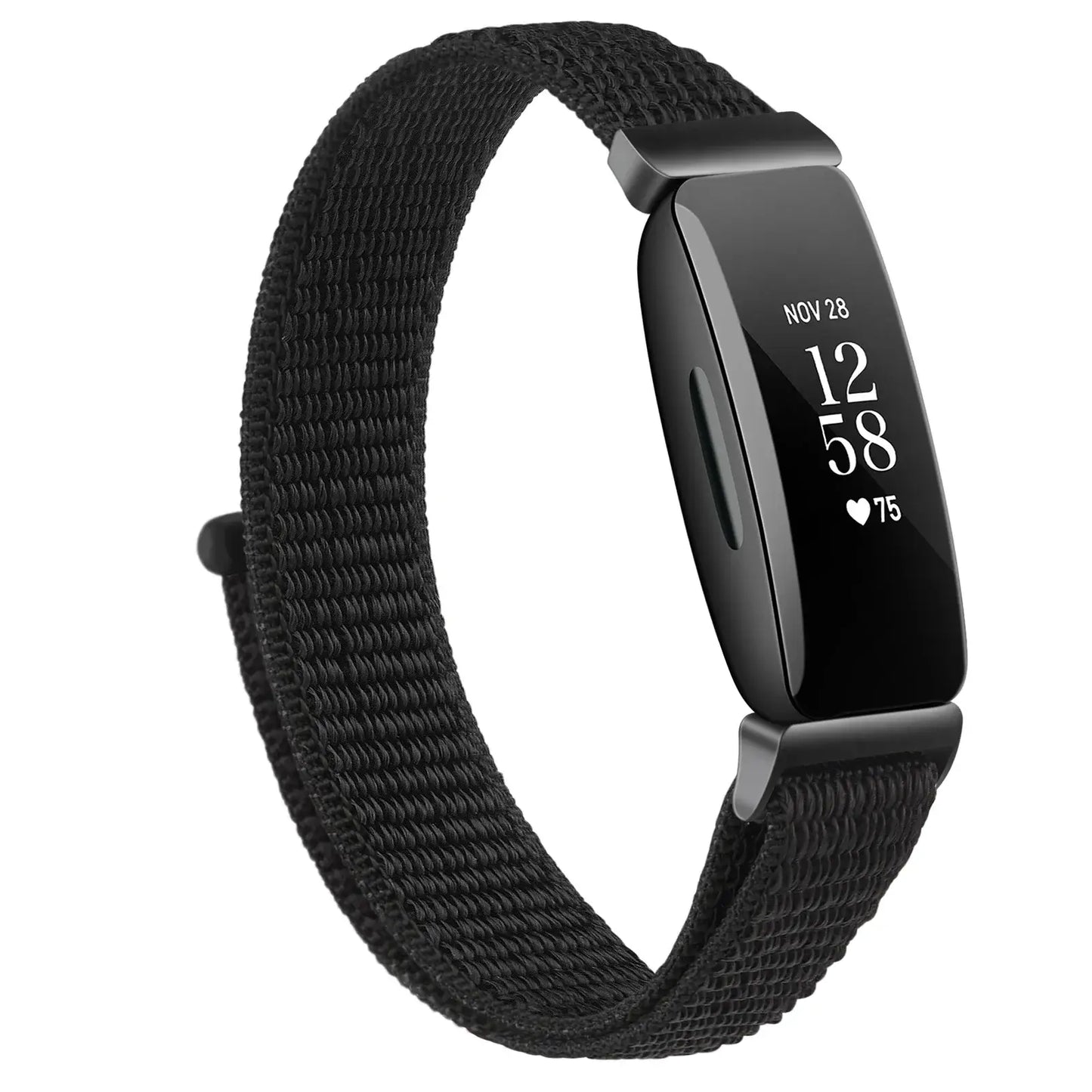 Fitbit Inspire 2, 1, HR Nylon Velcro Band - Versatile Strap