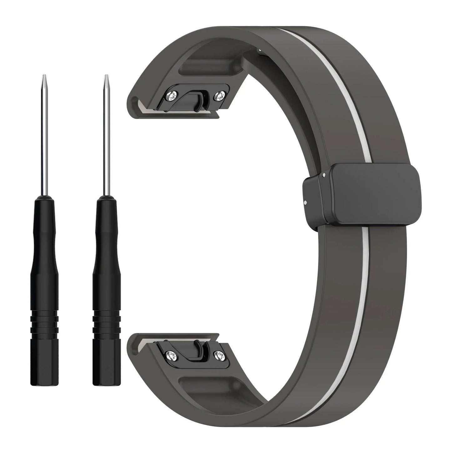 Garmin Silicone Strap - Durable, Flexible, Comfortable Fit