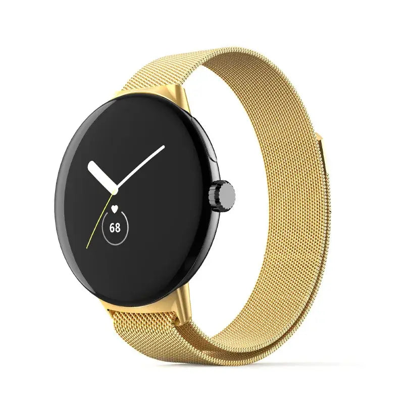 Google Pixel Watch Stainless Steel Band - Magnetic Clasp, Sleek
