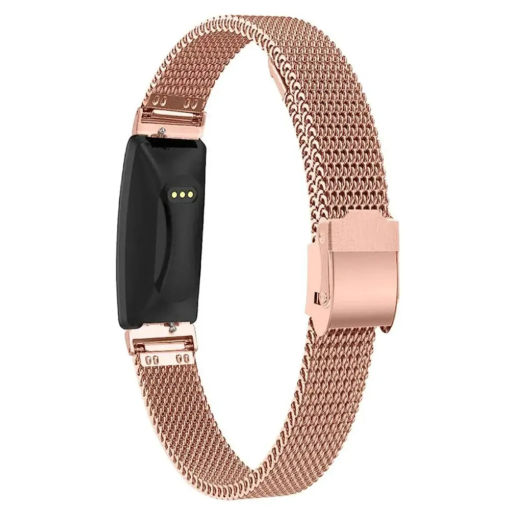 Fitbit Inspire 3, 2, 1, HR Stainless Steel Band