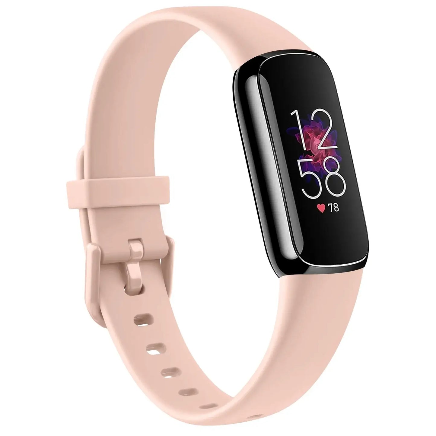 Fitbit Luxe Silicone Band - Soft Waterproof Comfortable Strap