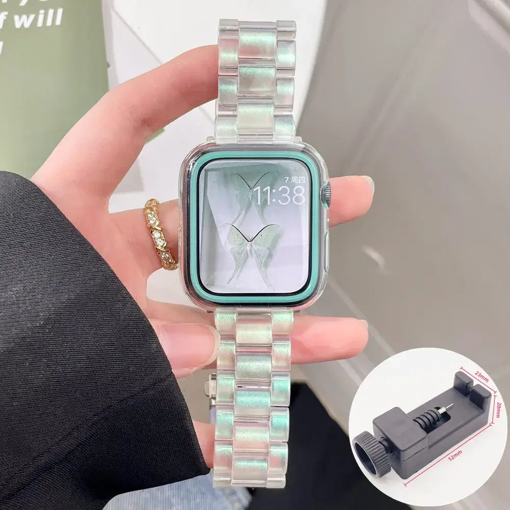 Apple Watch Resin Strap - Stylish, Durable Design