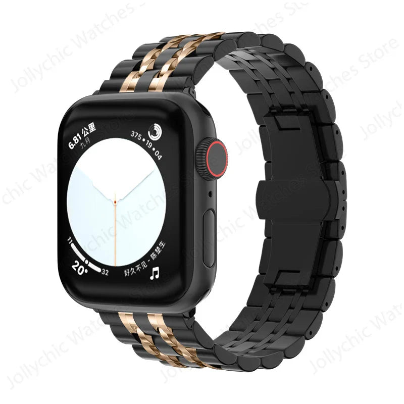 Apple Watch Stainless Steel Band - Elegant, Durable Design