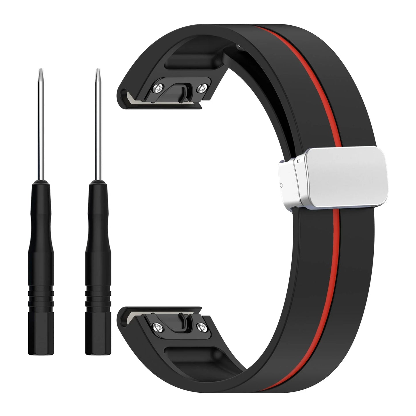 Garmin Silicone Strap - Durable, Flexible, Comfortable Fit