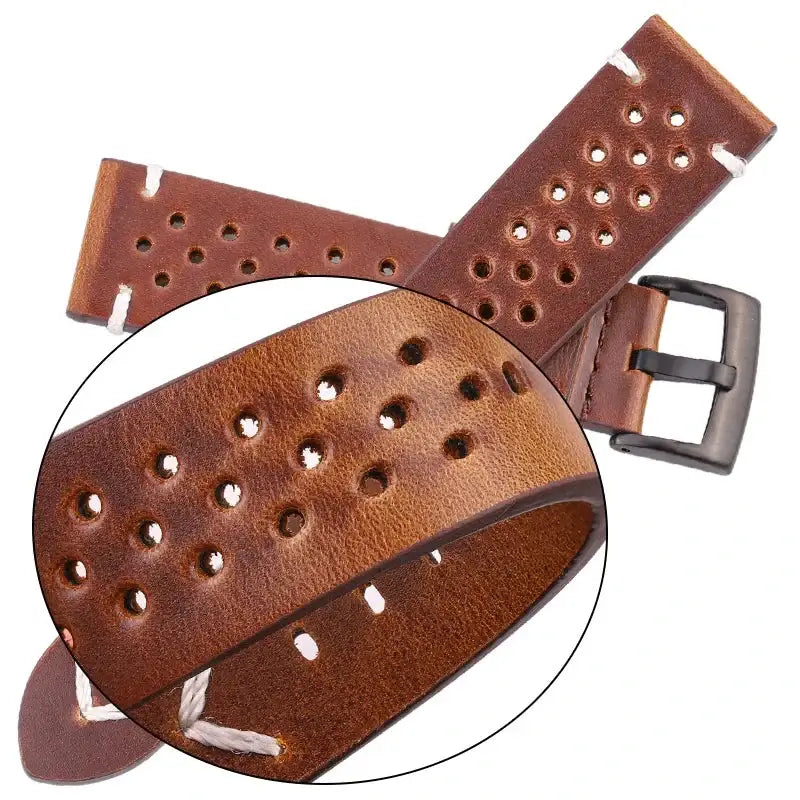 Ticwatch Leather Band - Breathable, Sporty, Durable Design