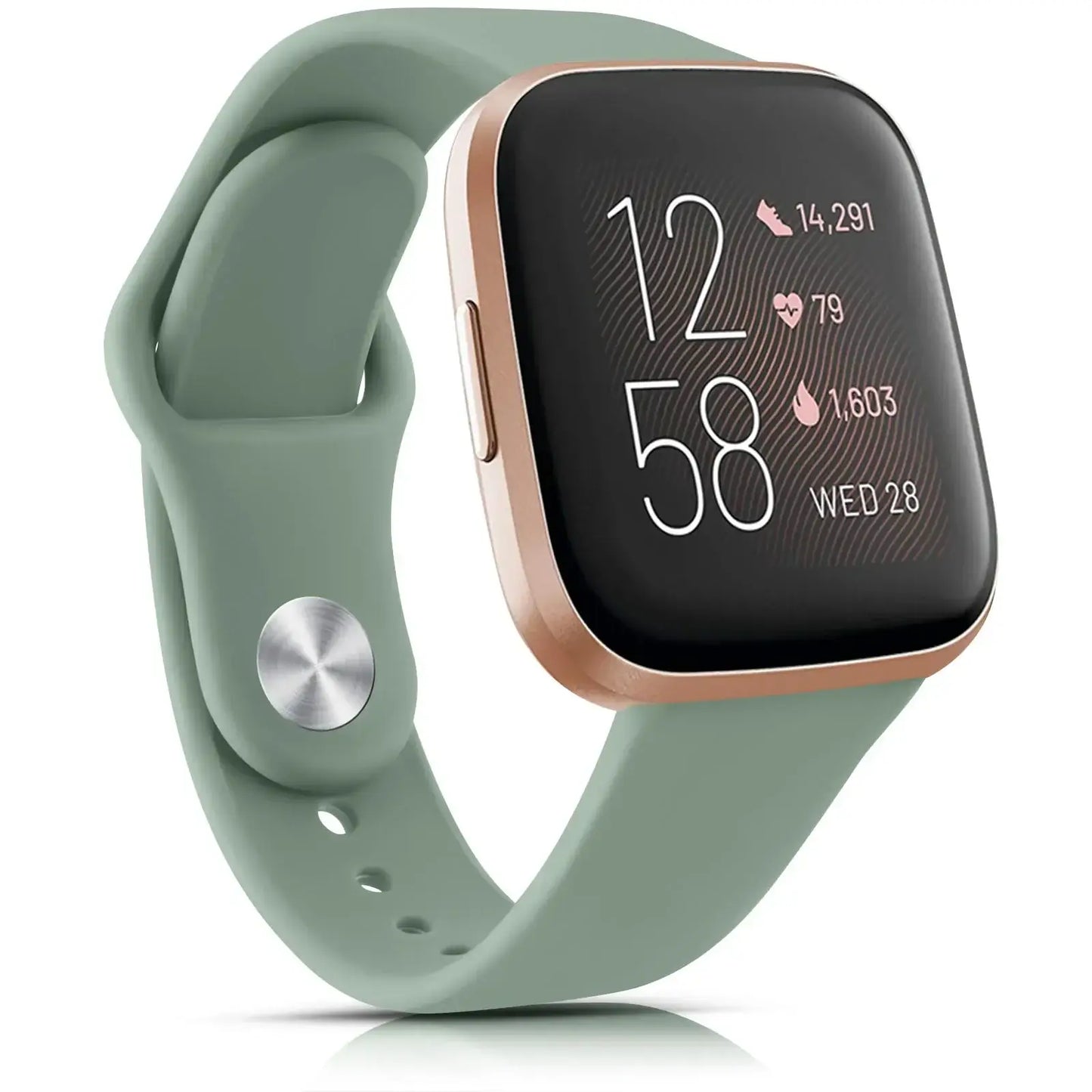 Fitbit Versa & Sense Silicone Strap - Soft Waterproof Design