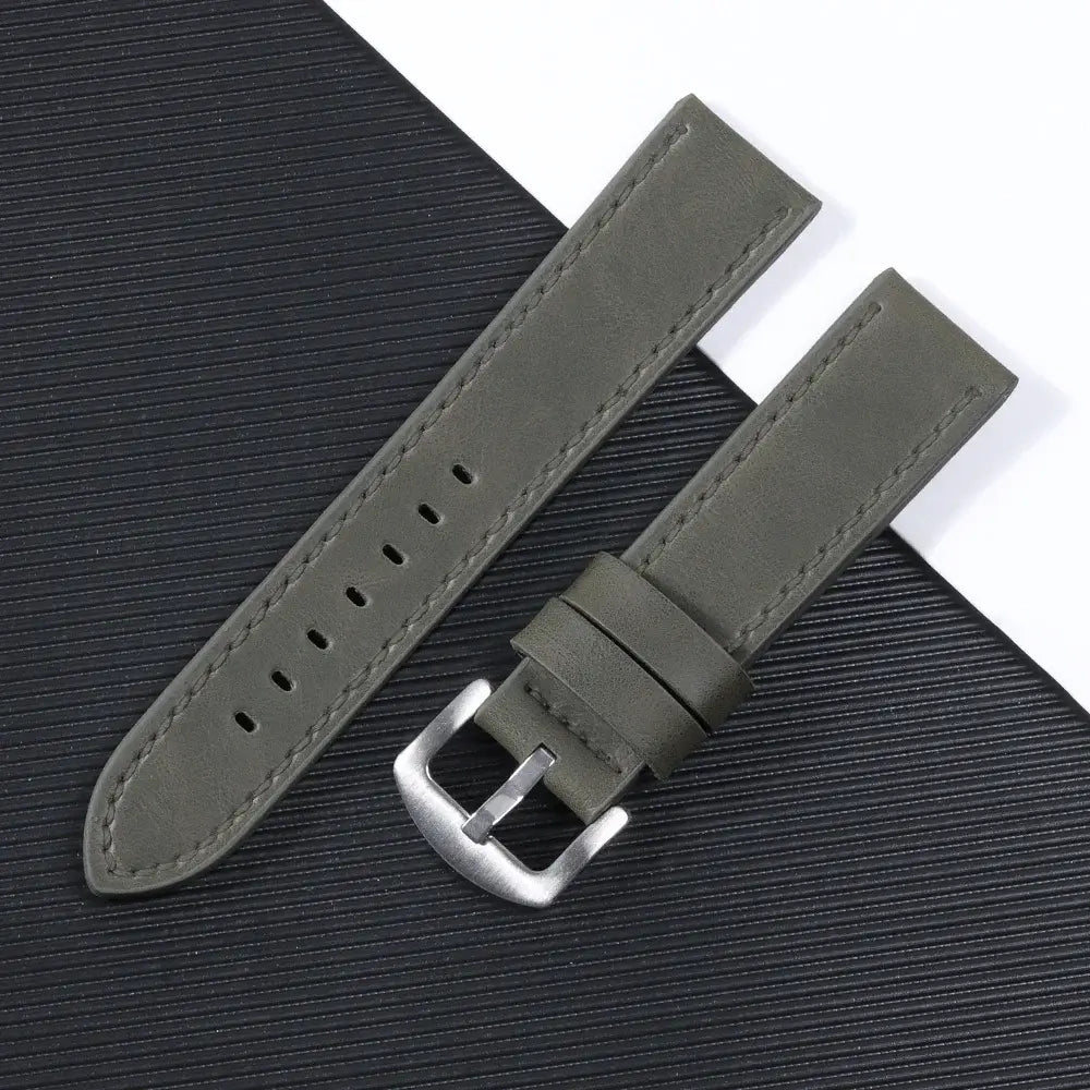 Samsung Galaxy Watch Leather Strap - Premium Classic Design