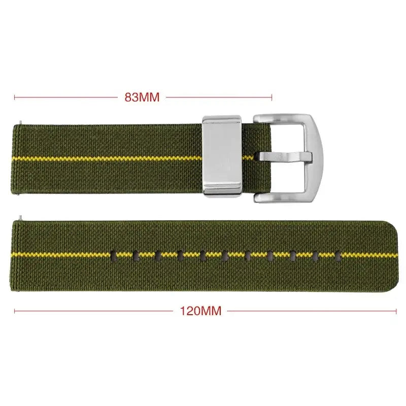 Ticwatch Tough Nylon And Steel Band - Rugged And Versatile