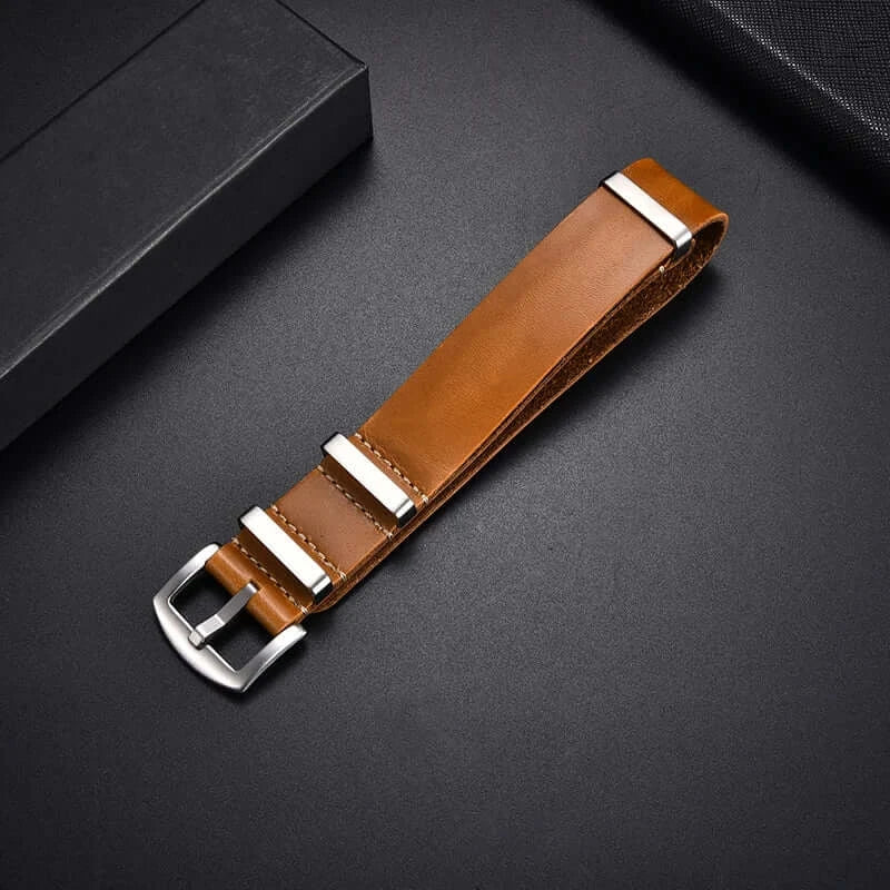 Huawei Leather Watch Band - Premium Classic Design