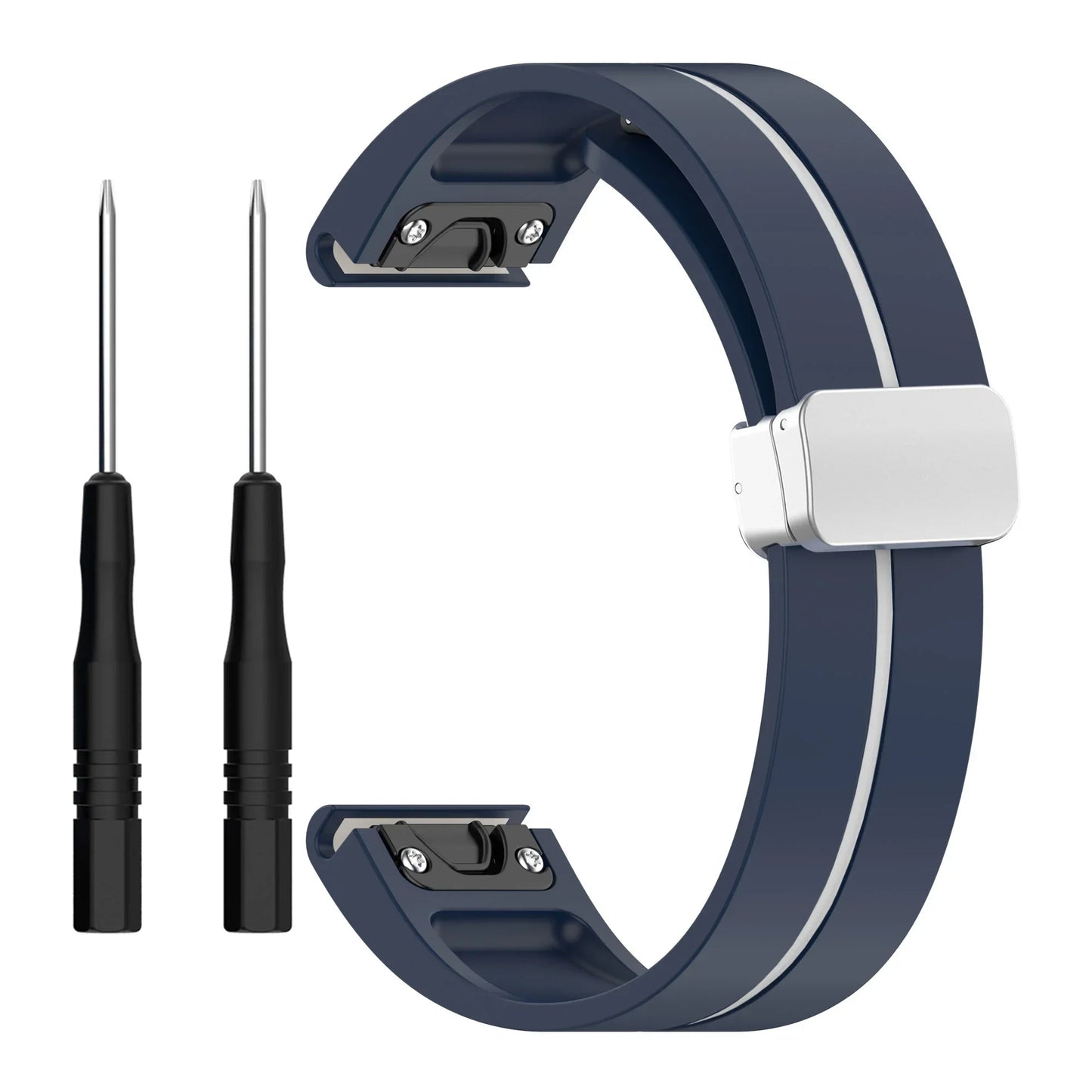 Garmin Silicone Strap - Durable, Flexible, Comfortable Fit