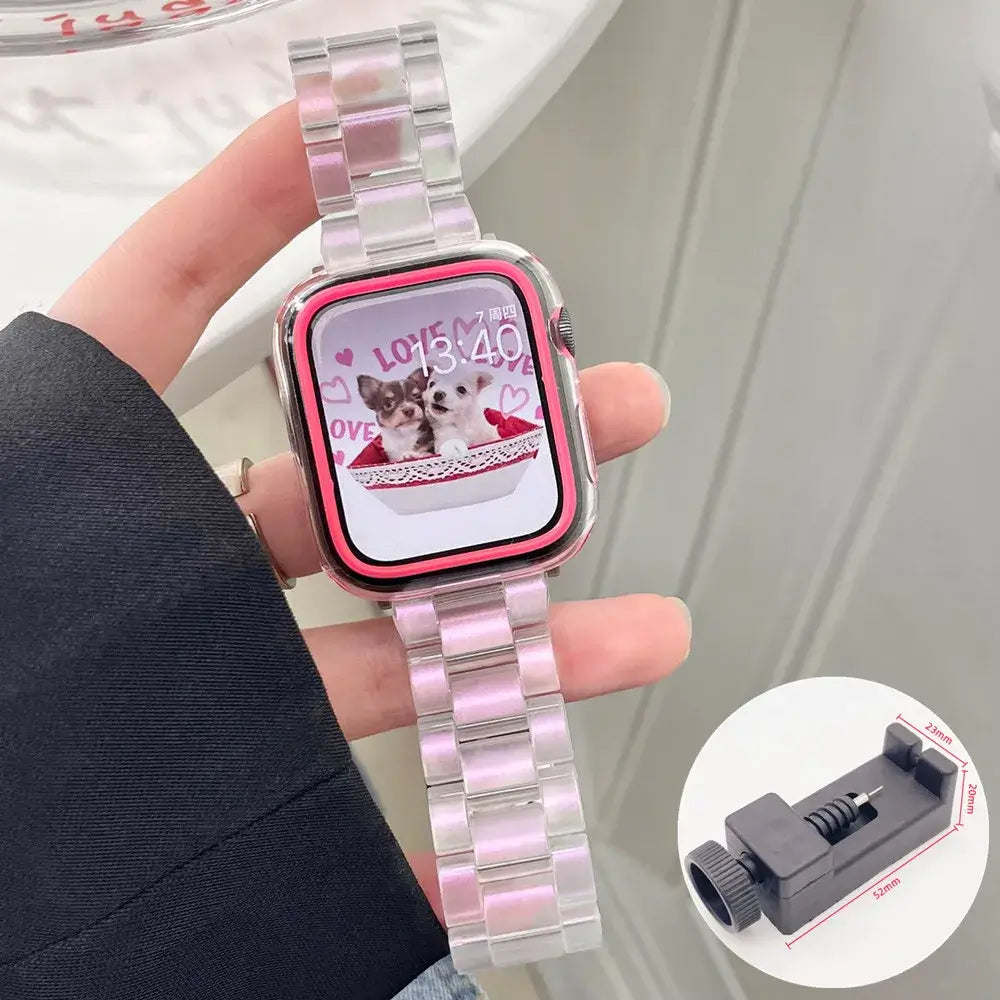 Apple Watch Resin Strap - Stylish, Durable Design