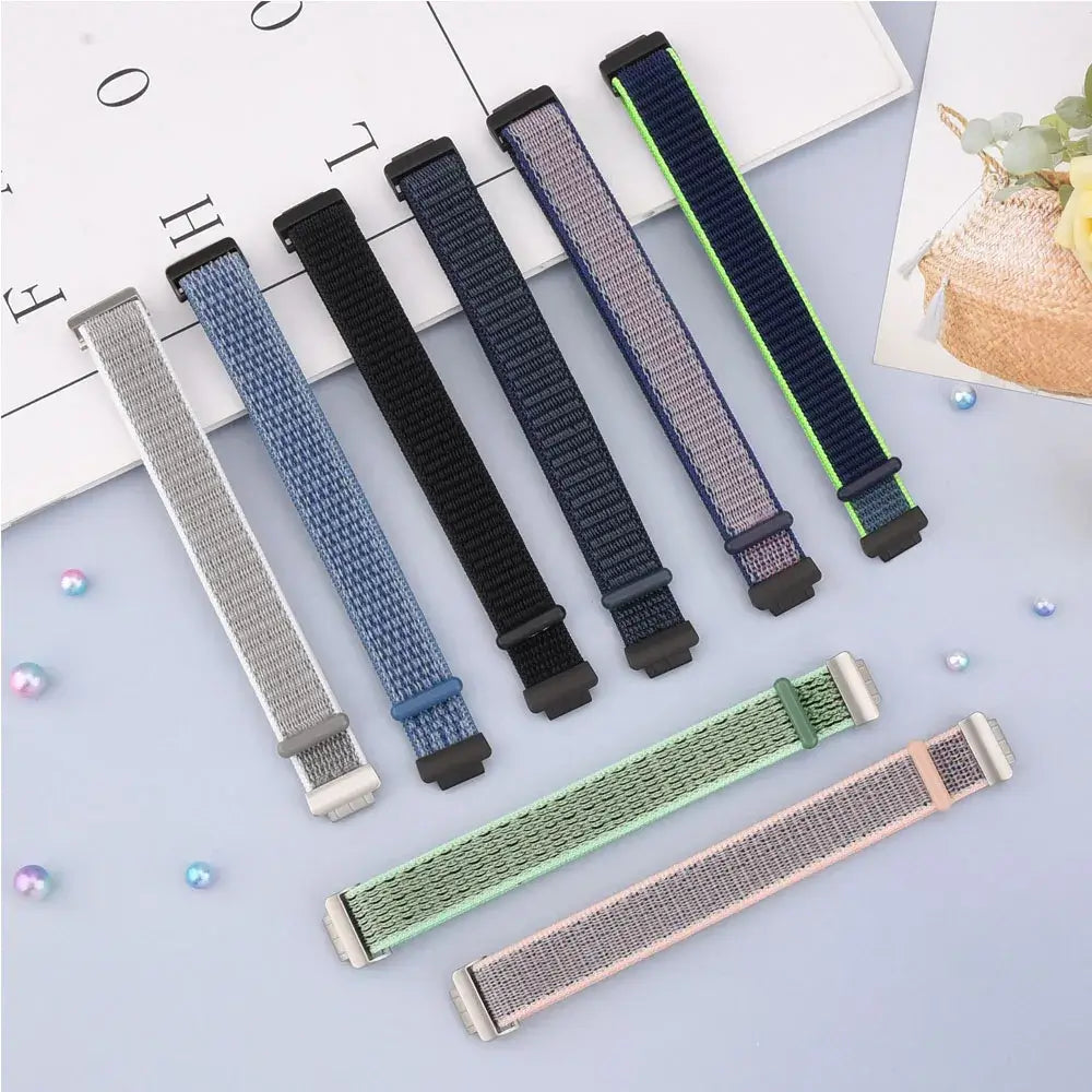 Fitbit Inspire 2, 1, HR Nylon Velcro Band - Versatile Strap