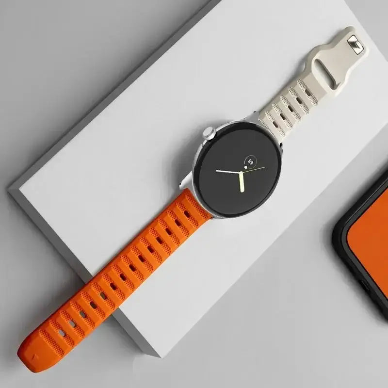Google Pixel Sports Silicone Strap - Breathable and Flexible