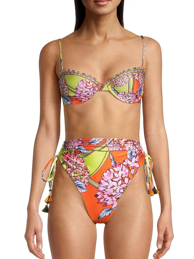 Funky High Waist Two-Piece Swimsuit
