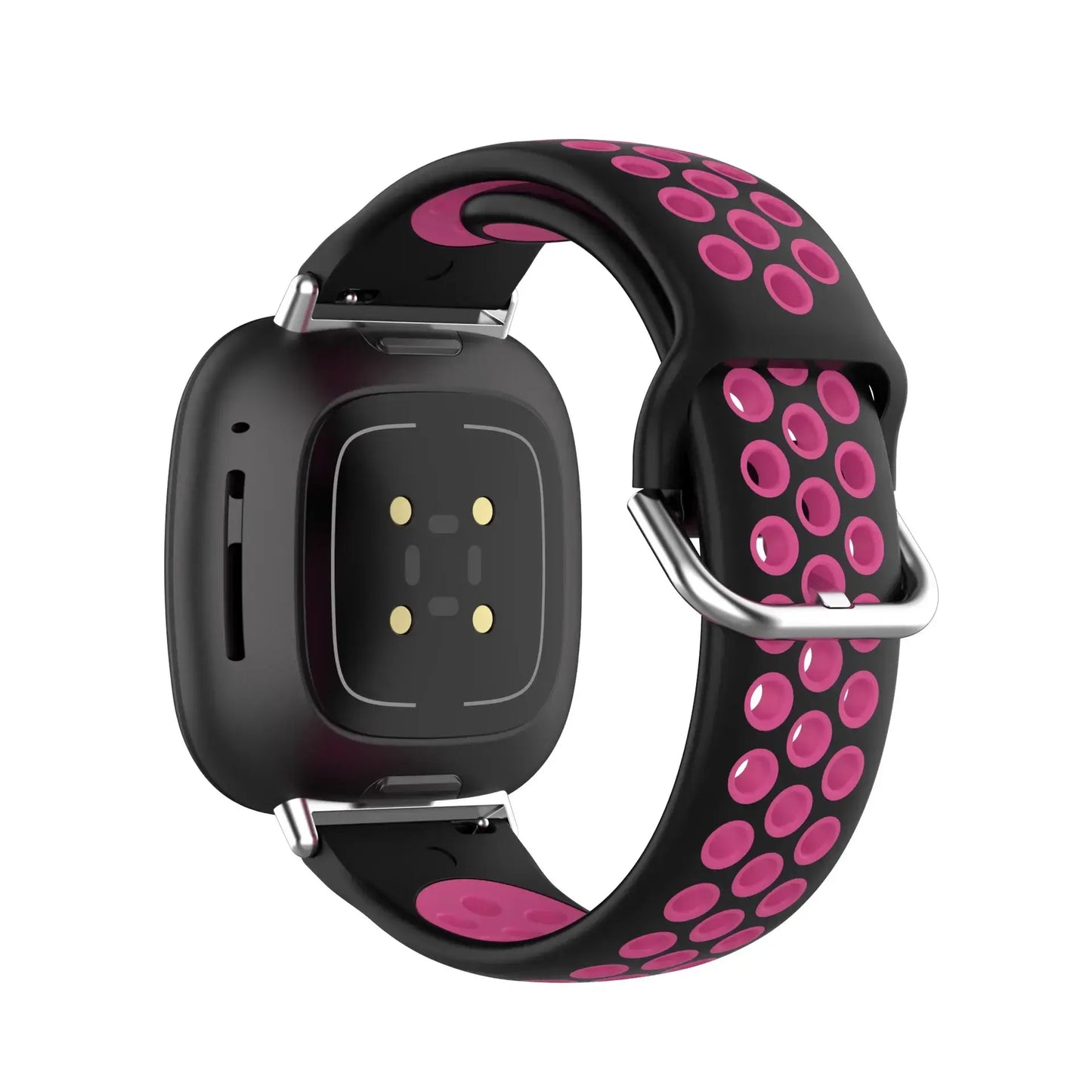 Fitbit Versa & Sense Silicone Band - Breathable Stylish Straps