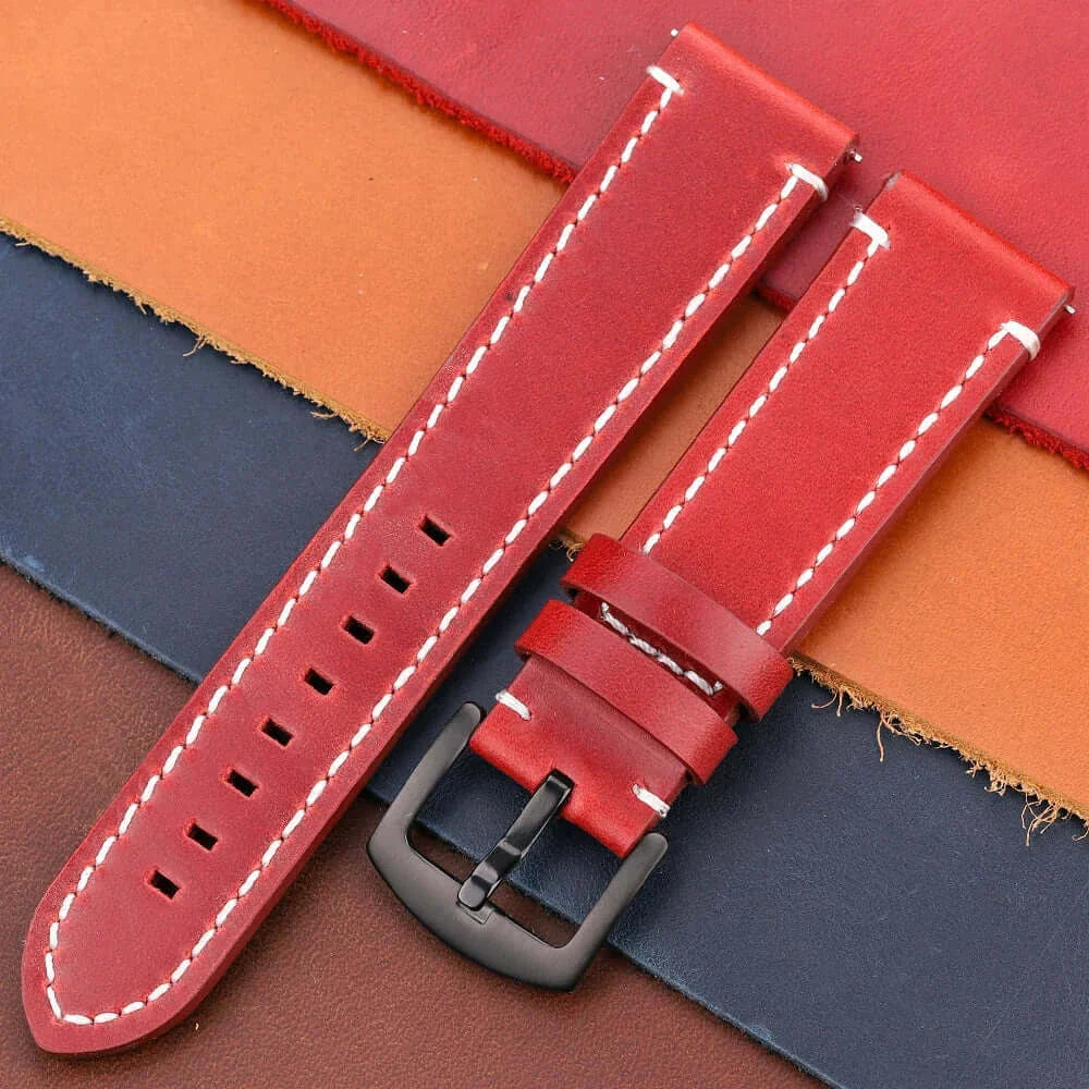 Suunto Leather Band - Durable Stylish Genuine Comfort