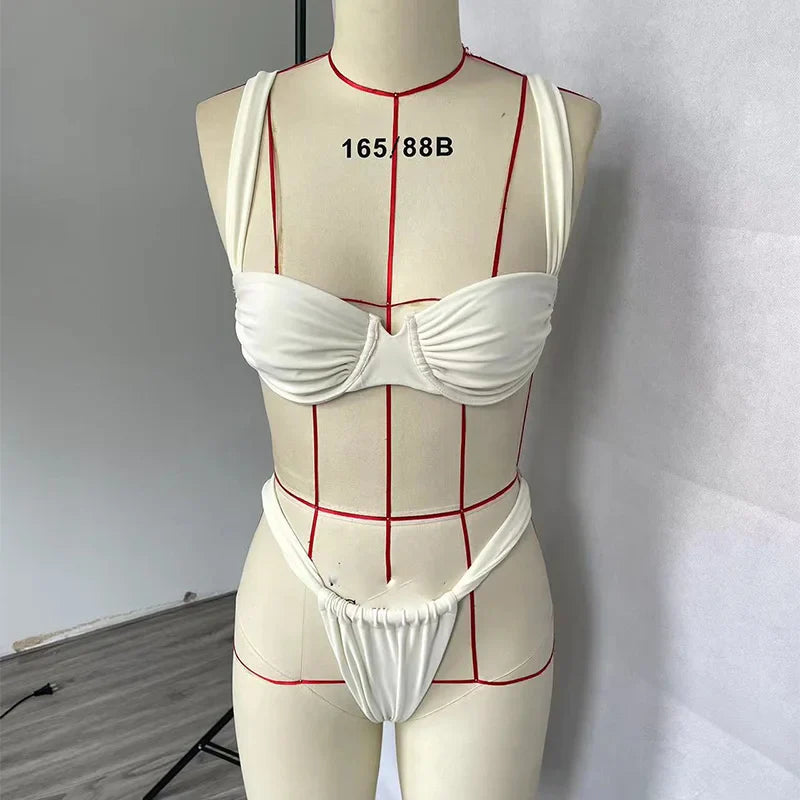 Shortykay two piece swimsuit