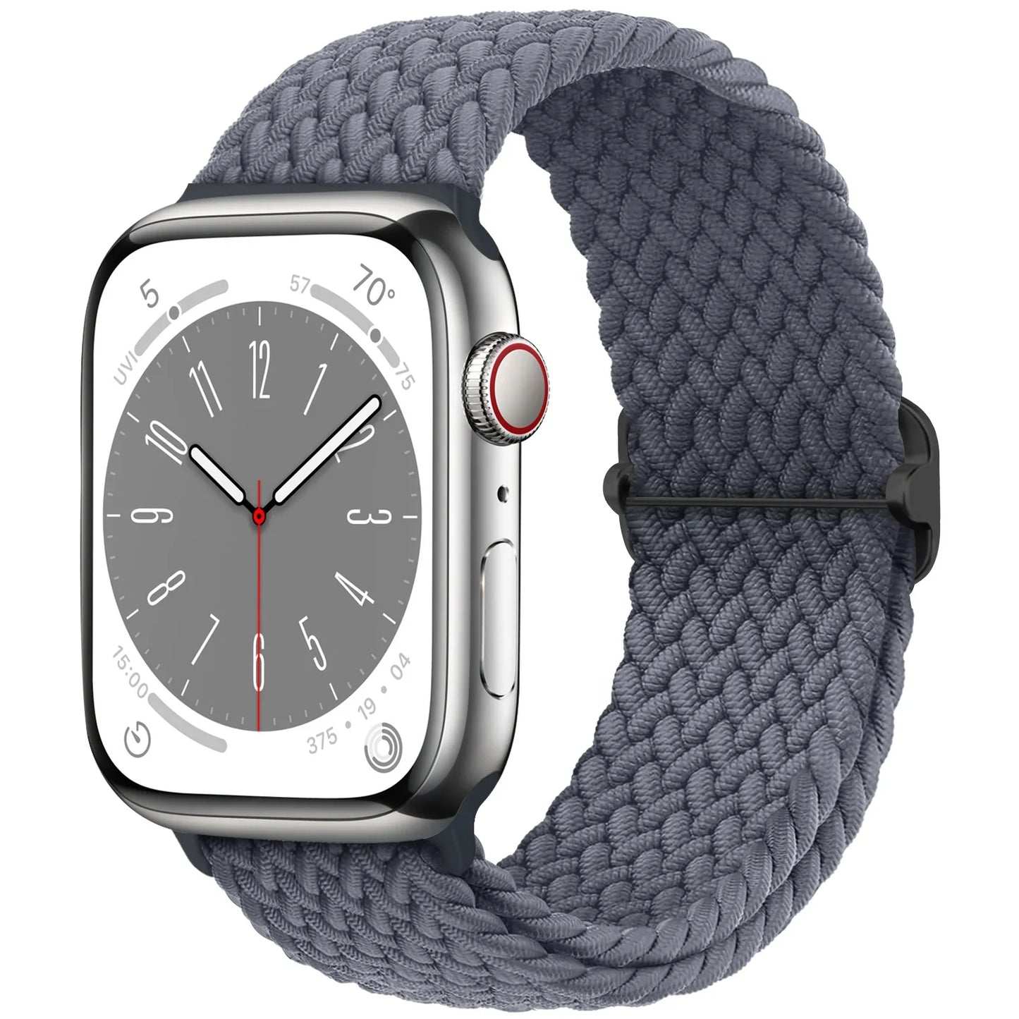 Apple Watch Braided Strap - Soft Elastic Nylon Band