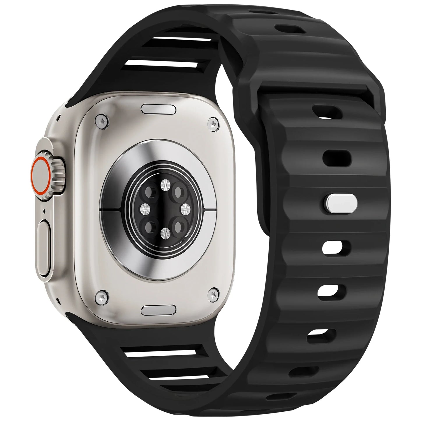Apple Watch Sport Silicone Strap - Flexible, Waterproof Band