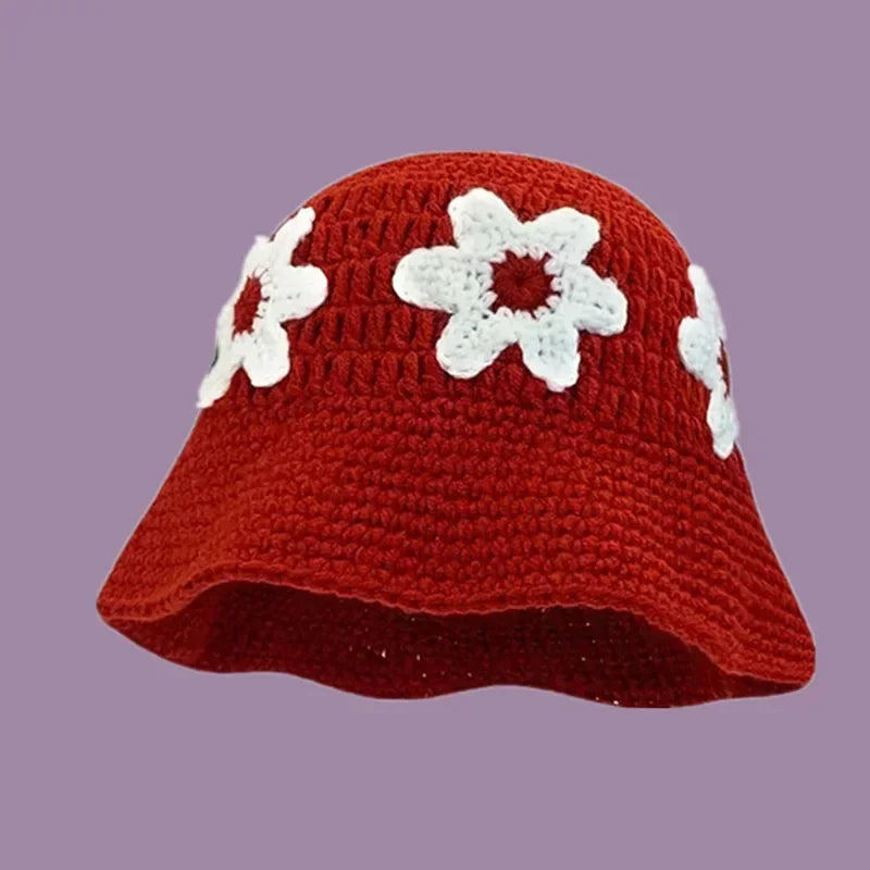 Handmade Knitted Bucket Hat