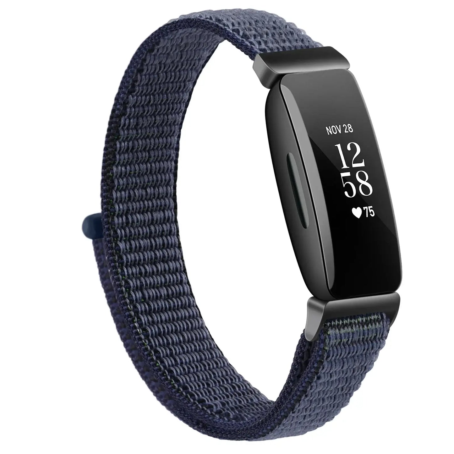 Fitbit Inspire 2, 1, HR Nylon Velcro Band - Versatile Strap