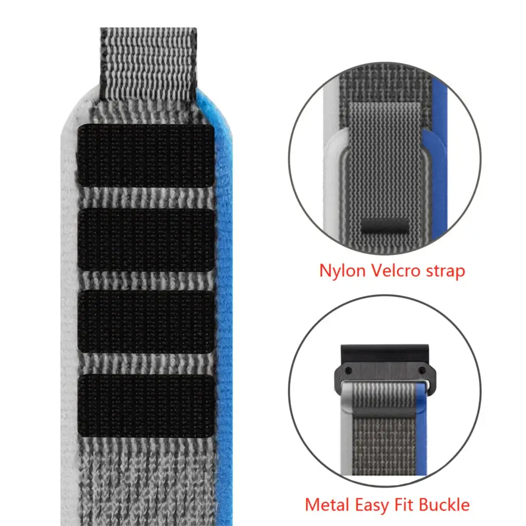 Garmin Elastic Nylon Band - Stylish, Comfortable - QuickFit