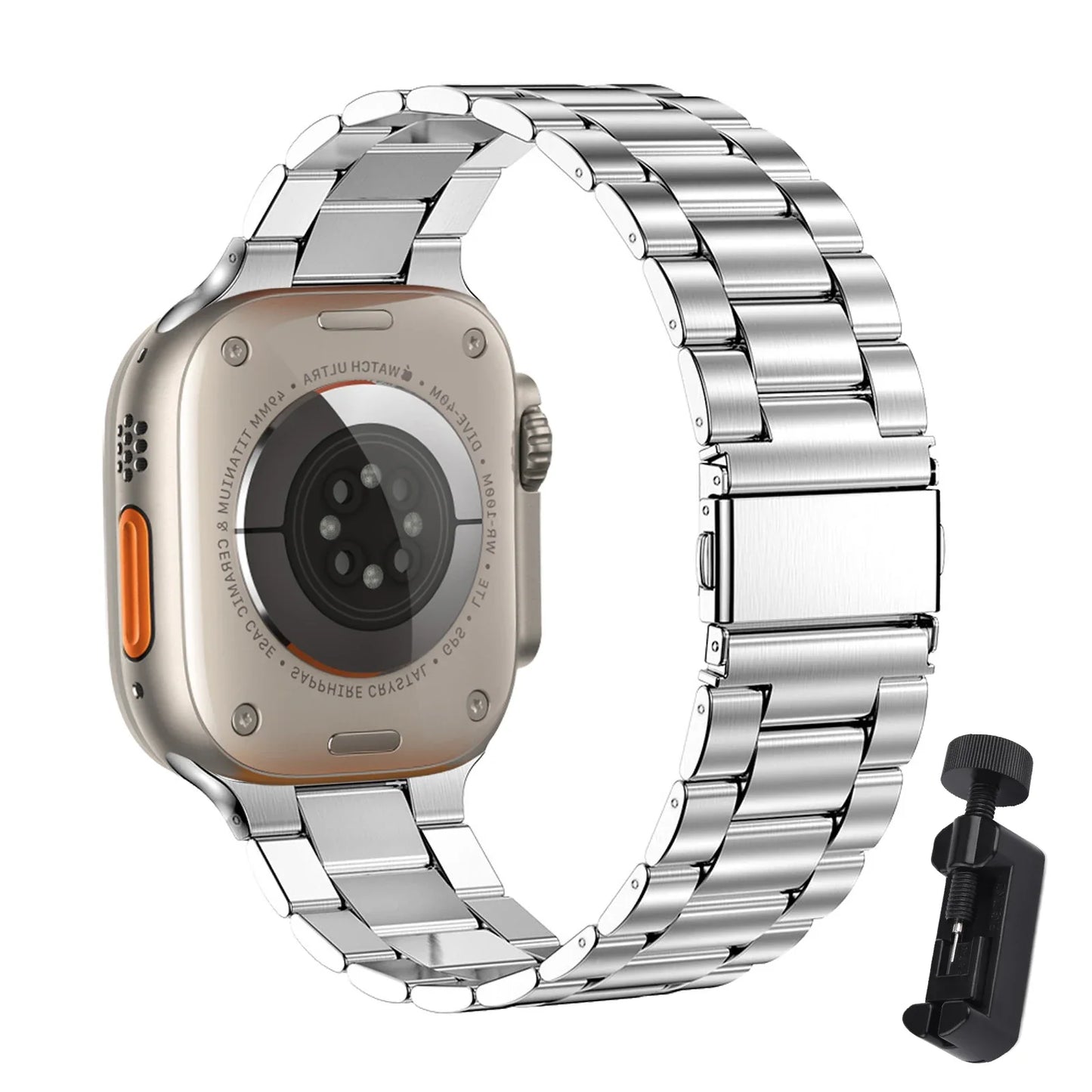 Apple Watch Stainless Steel Band - Premium Metal Bracelet