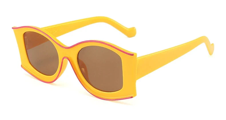 Colorful oversized retro Sunglasses