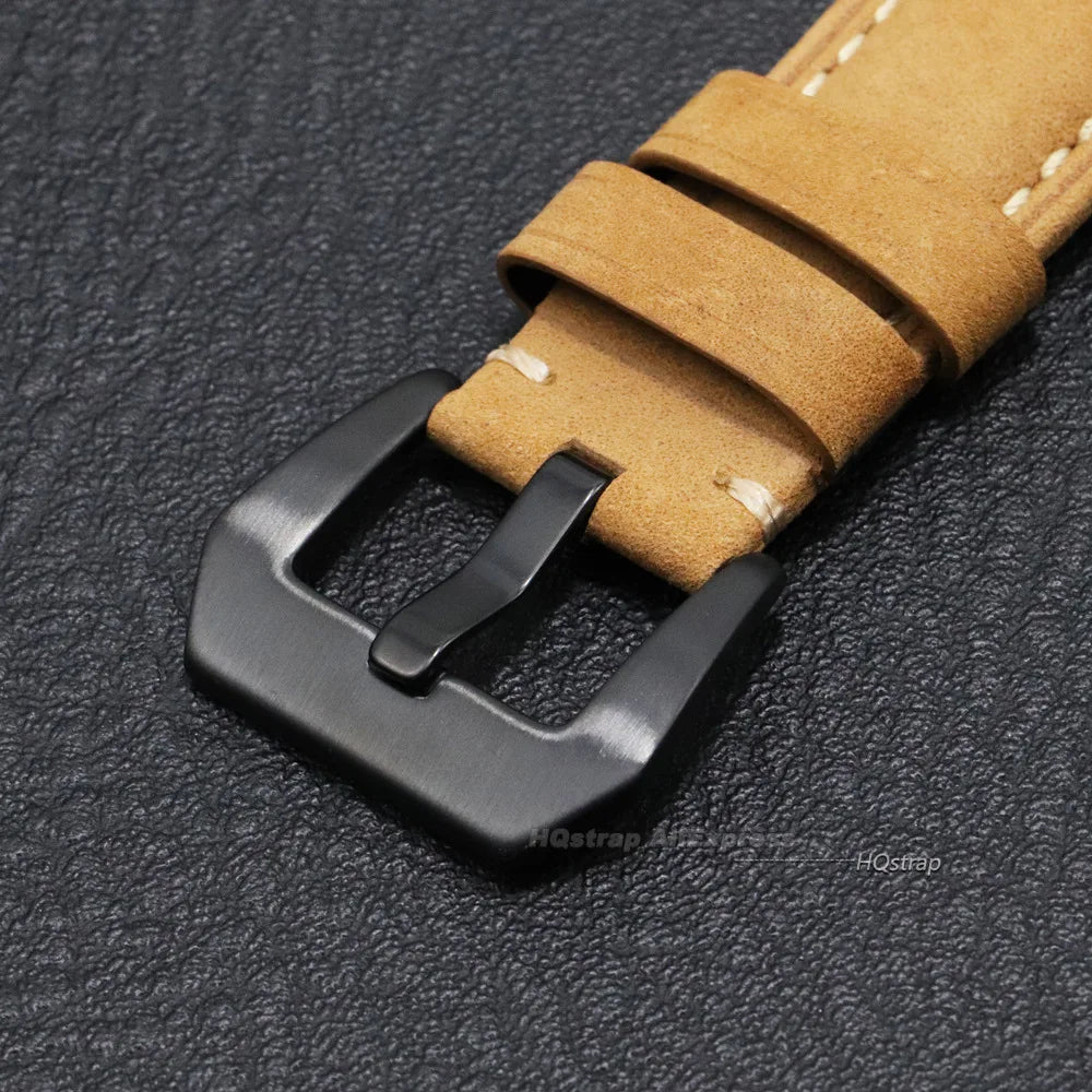 Garmin Vintage Leather Strap - Classic and Comfortable Band