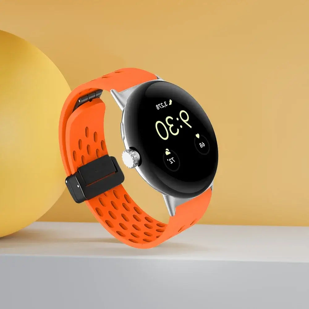 Google Pixel Silicone Band - Breathable With Magnetic Clasp