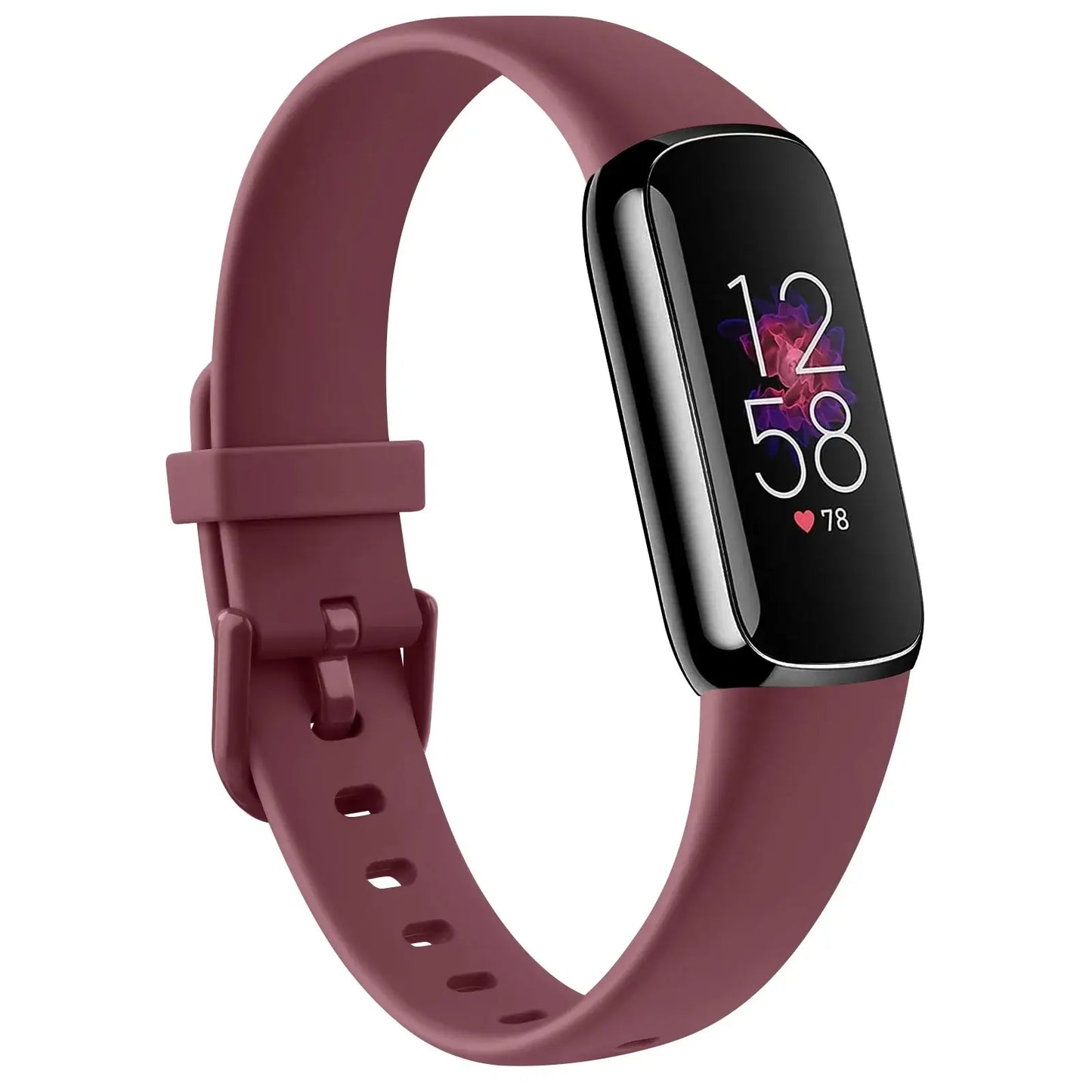 Fitbit Luxe Silicone Band - Soft Waterproof Comfortable Strap