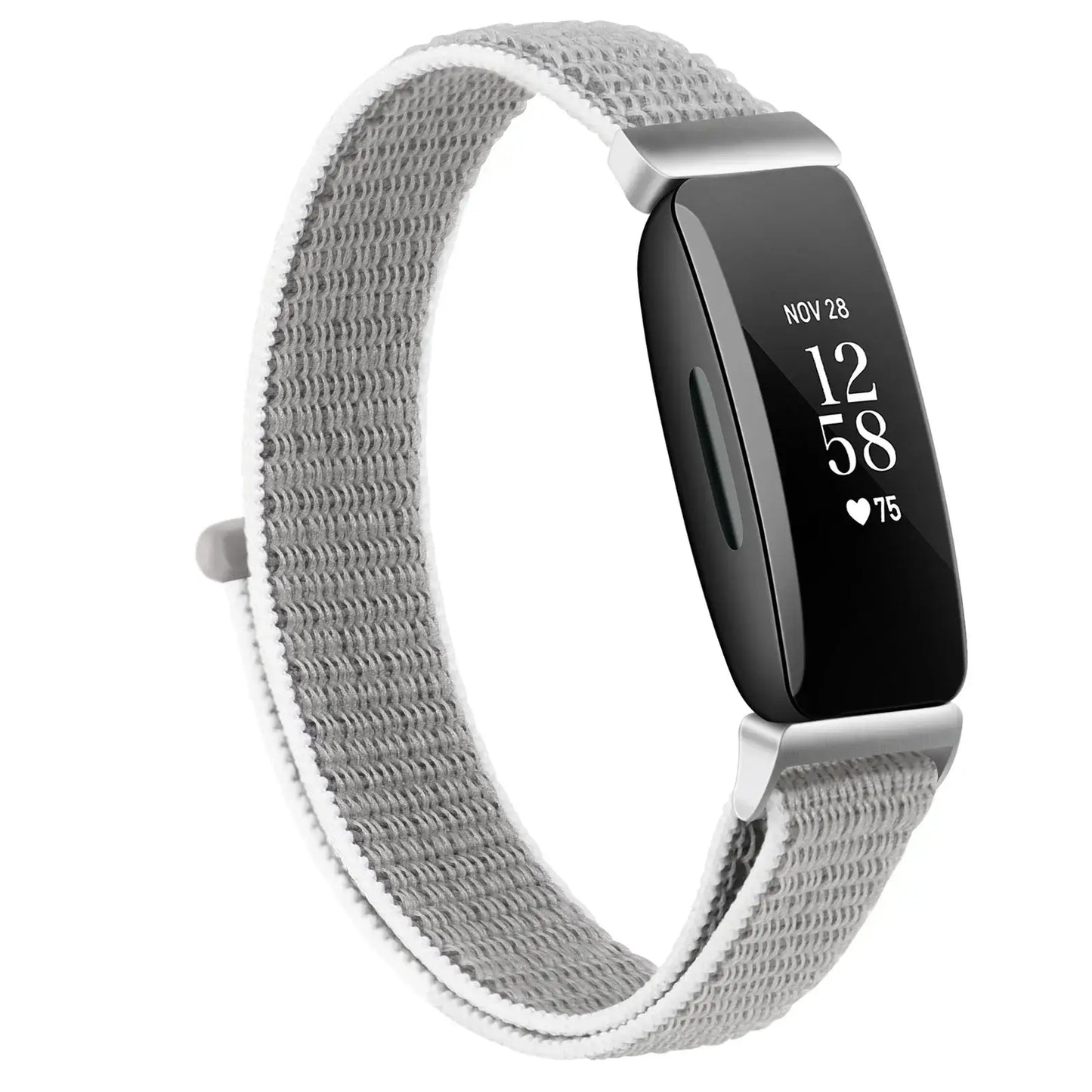 Fitbit Inspire 2, 1, HR Nylon Velcro Band - Versatile Strap