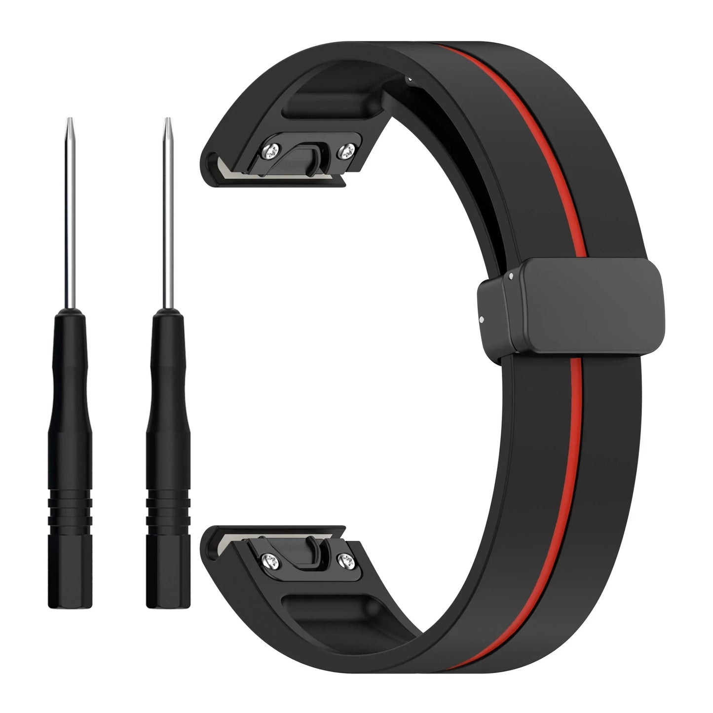 Garmin Silicone Strap - Durable, Flexible, Comfortable Fit