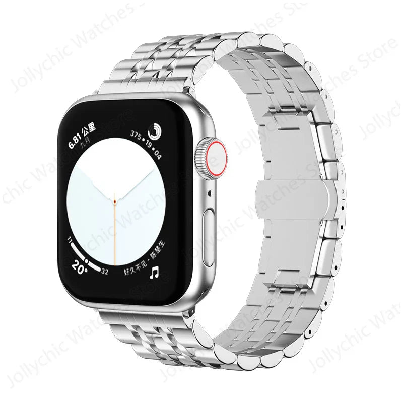 Apple Watch Stainless Steel Band - Elegant, Durable Design