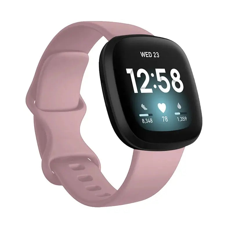Fitbit Versa & Sense Silicone Band - Durable Stylish Straps