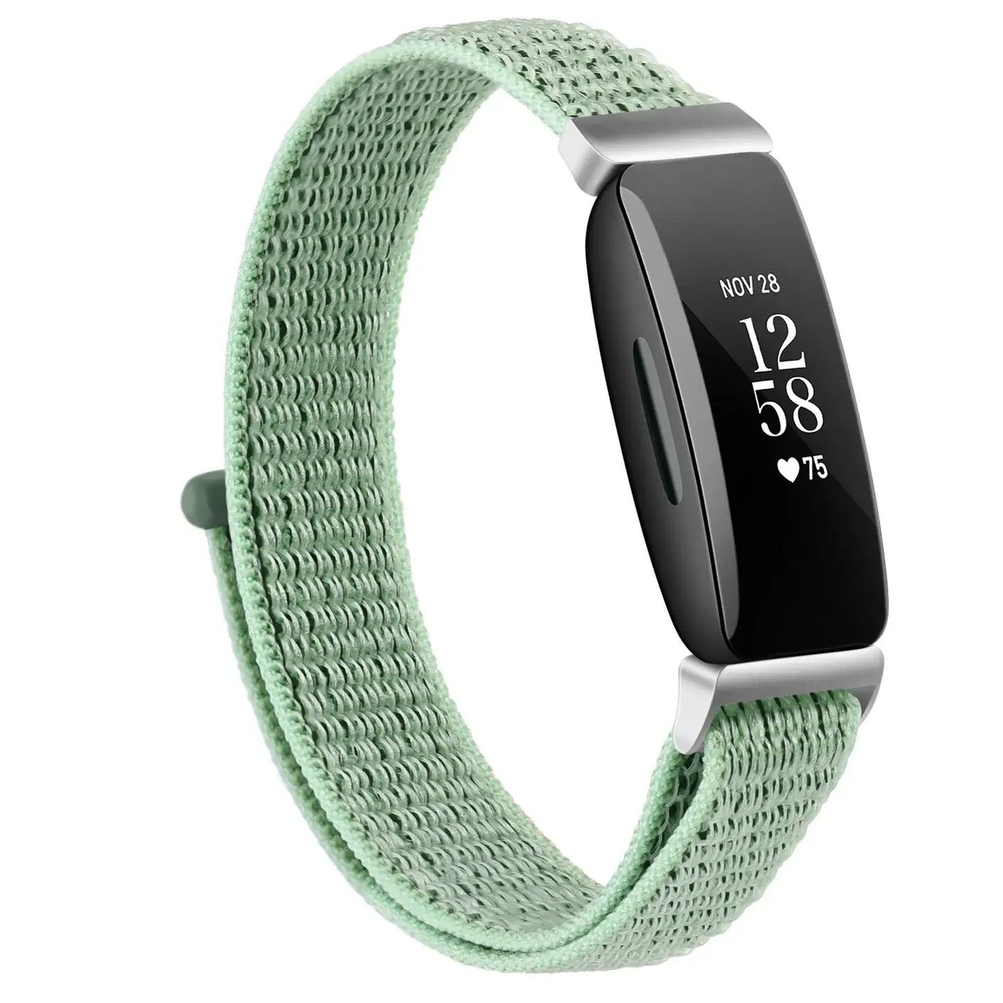 Fitbit Inspire 2, 1, HR Nylon Velcro Band - Versatile Strap