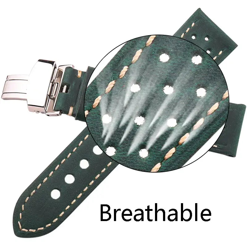 Suunto Leather Band - Breathable Comfortable Stylish Design