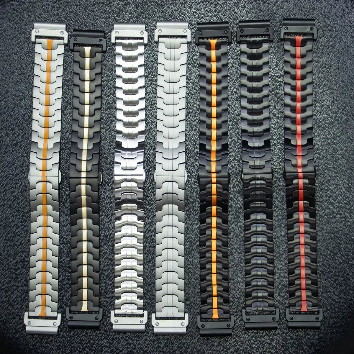 Garmin QuickFit Stainless Steel Strap - Elegant and Durable