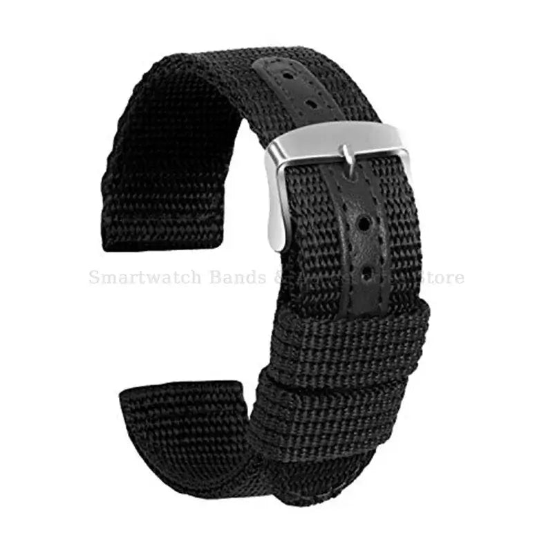Ticwatch Nylon and Leather Band Eco-Friendly Stylish Design