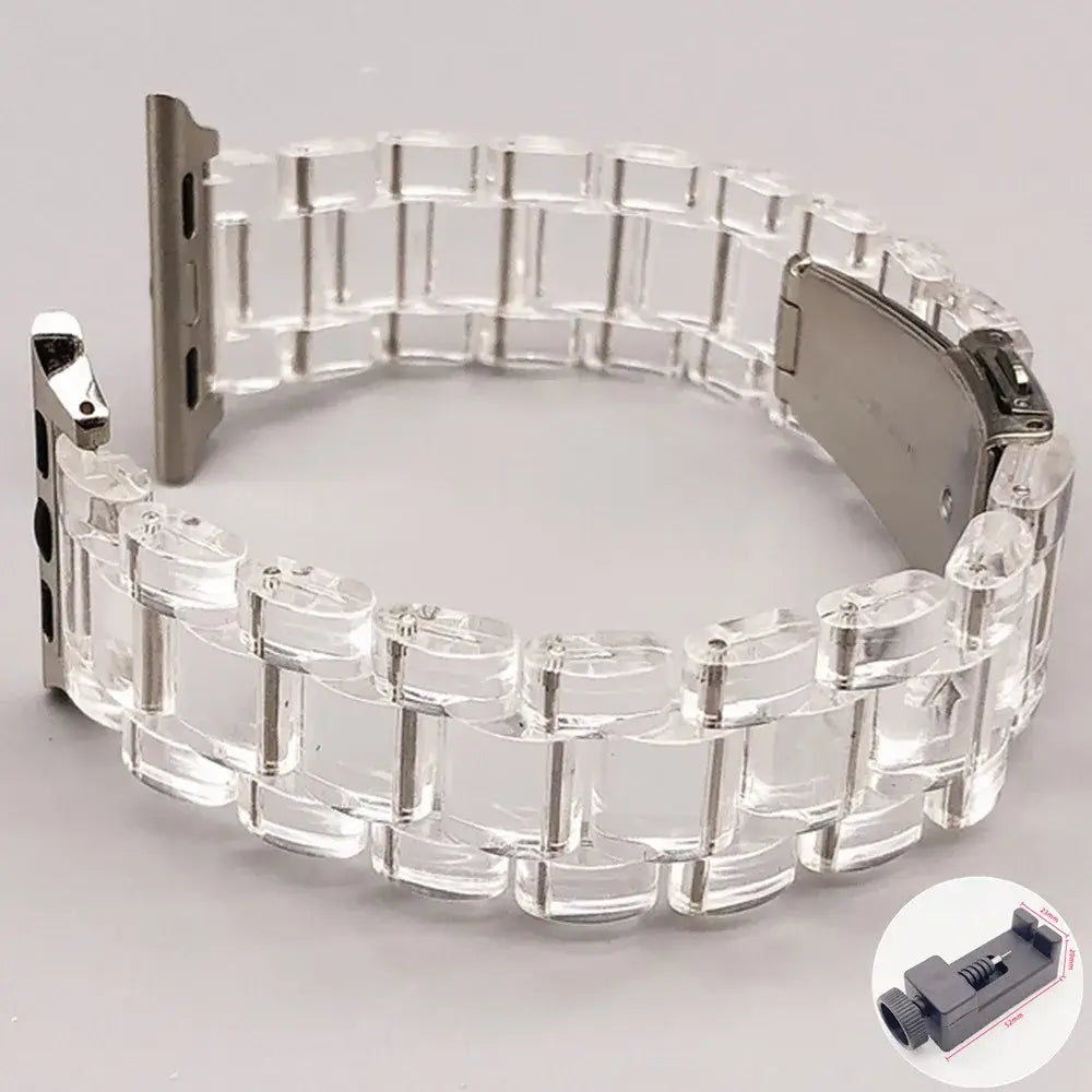 Apple Watch Resin Strap - Stylish, Durable Design